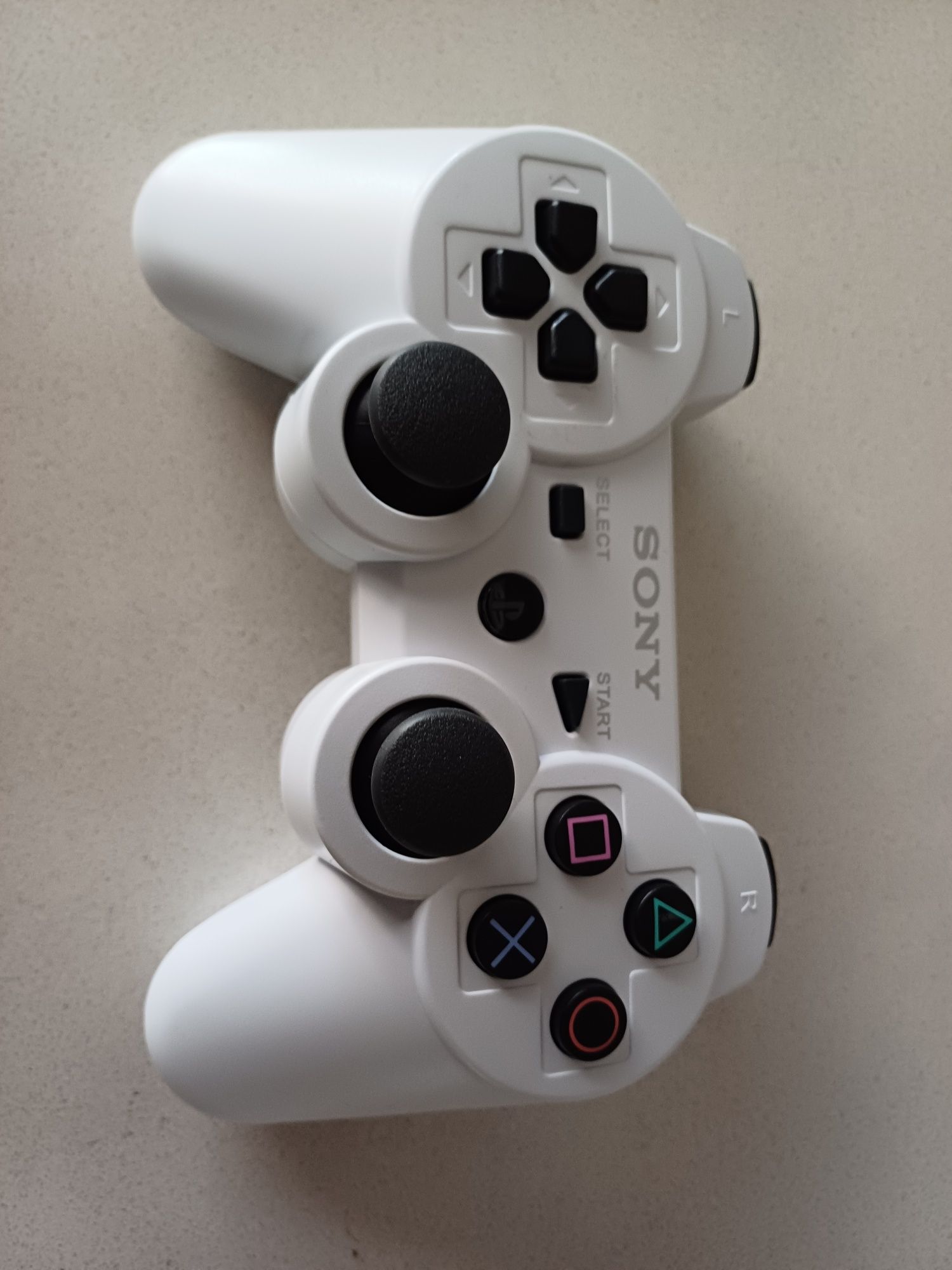 Comando PS3 NOVO sem fios branco