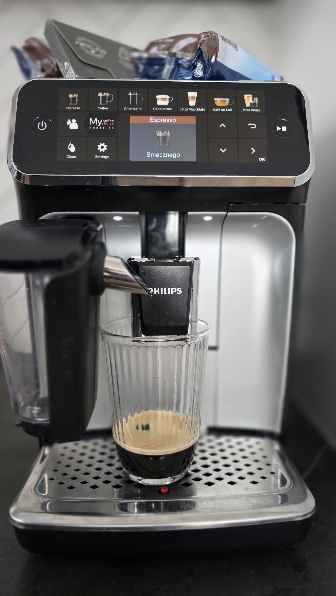 Philips lattego latte go 5400 ep5446 ekspres do kawy automatyczny