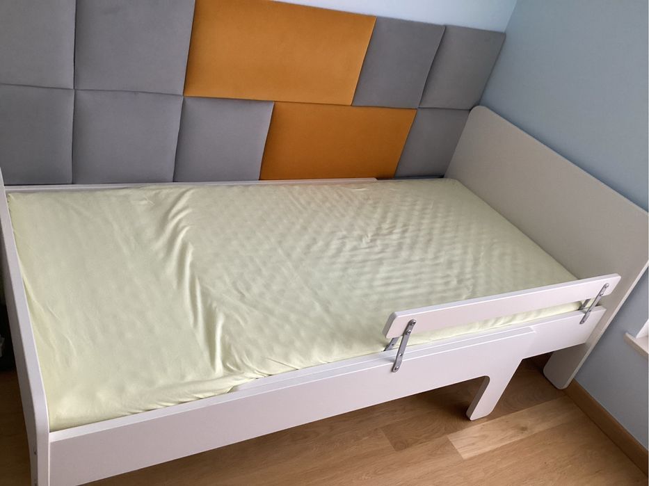 Lozko dzieciece rozkladane z ikea slakt  ( rosnie z dzieckiem )