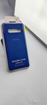 Силіконовий чохол Protective Samsung Galaxy S10+ Plus EF-PG975 Blue