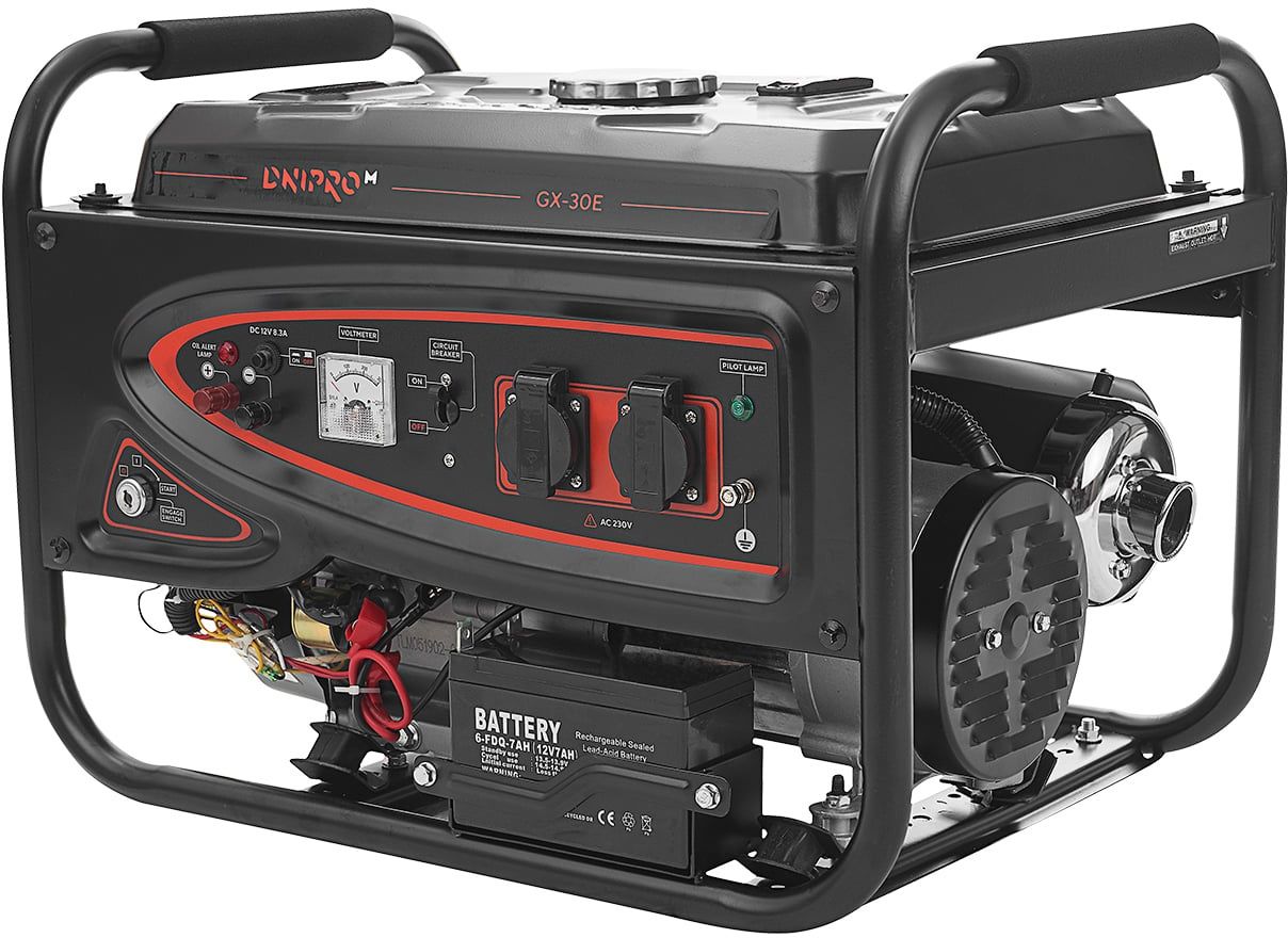 Генератор бензиновий Dnipro M GX 30E