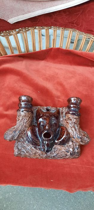 Підсвічник майоліка(обливна кераміка)