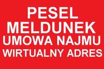 oferuję LEGALNY MELDUNEK na pobyt stały lub czasowy