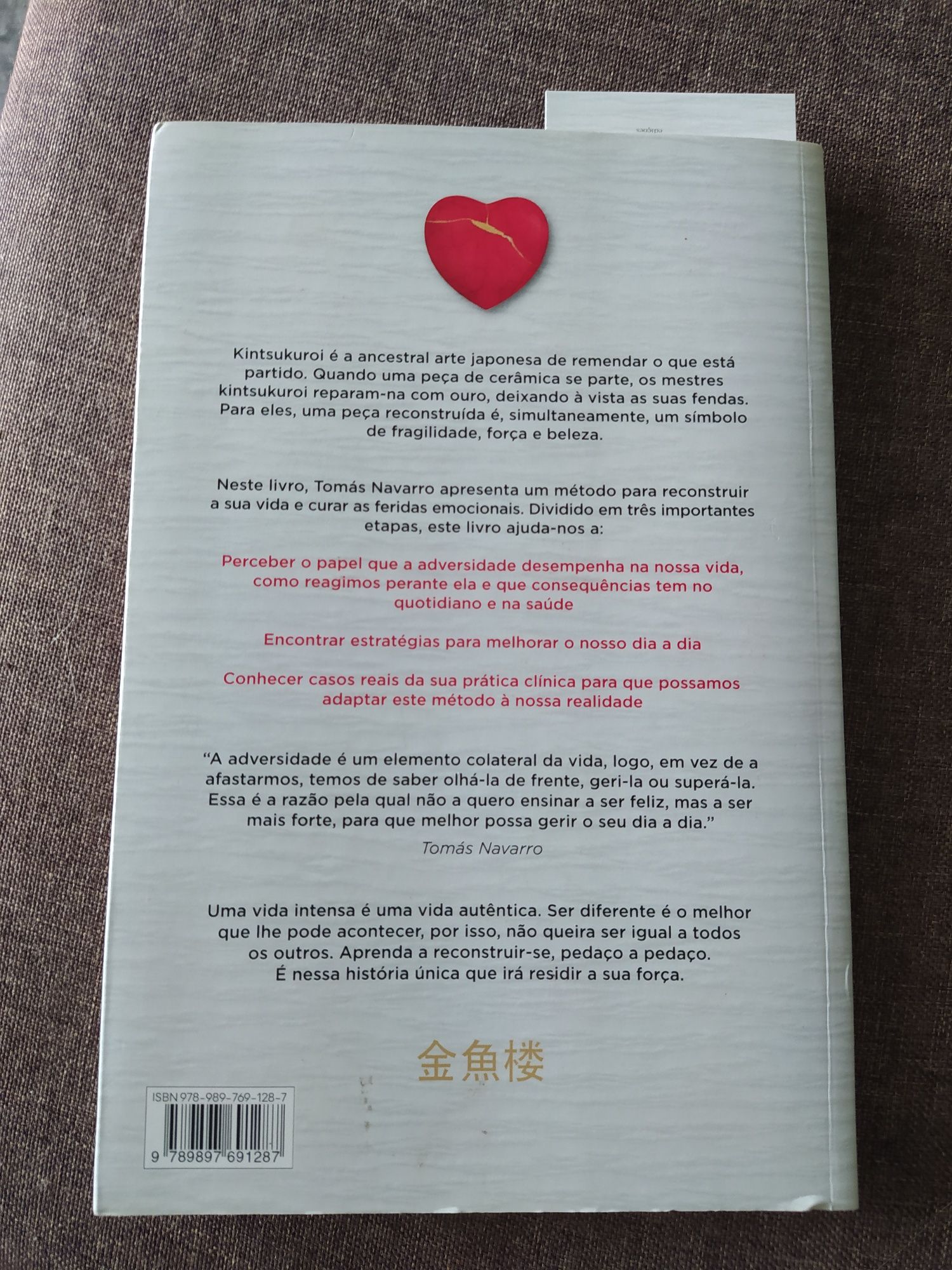 Kintsukuroi livro