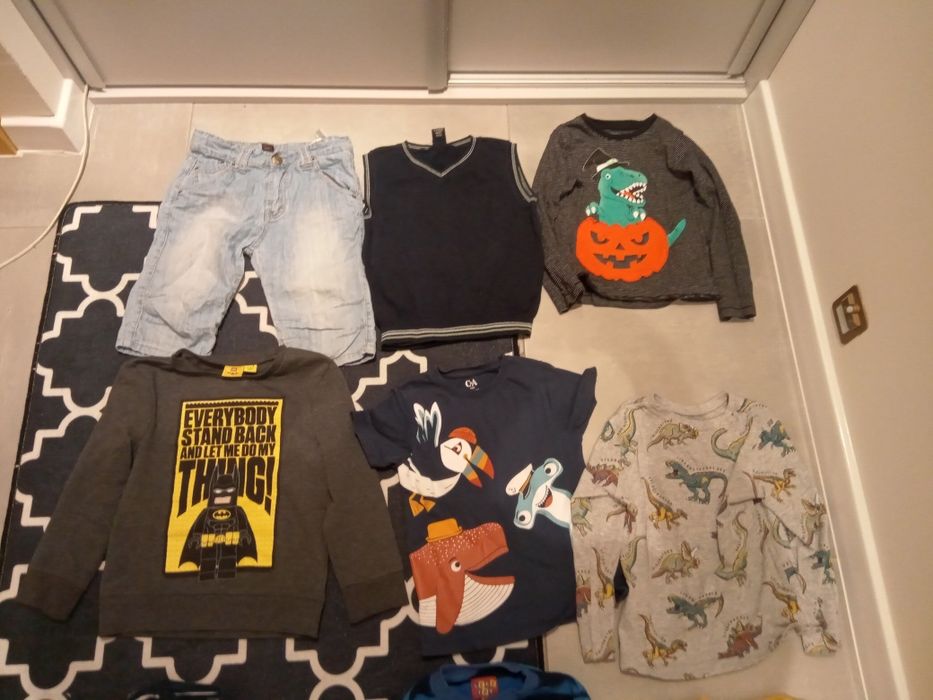 Paczka ubrań 110-116