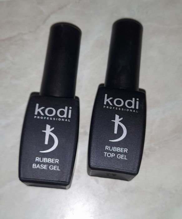 Набор для гель - лака Rubber Top Gel и Rubber  Base Gel  " KODI proffe