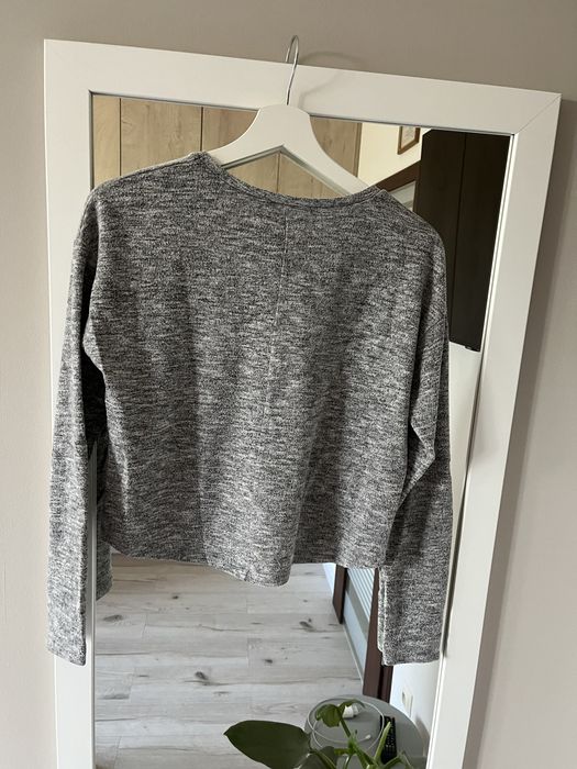 Crop top szary XS