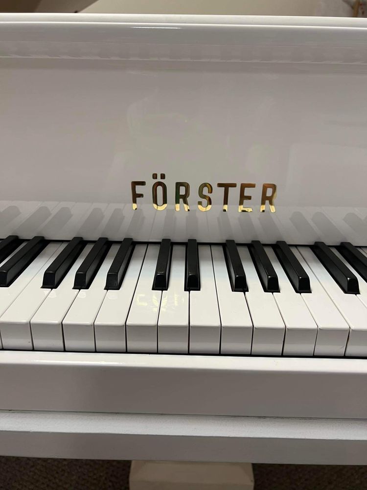 Fortepian biały Forster 160 cm