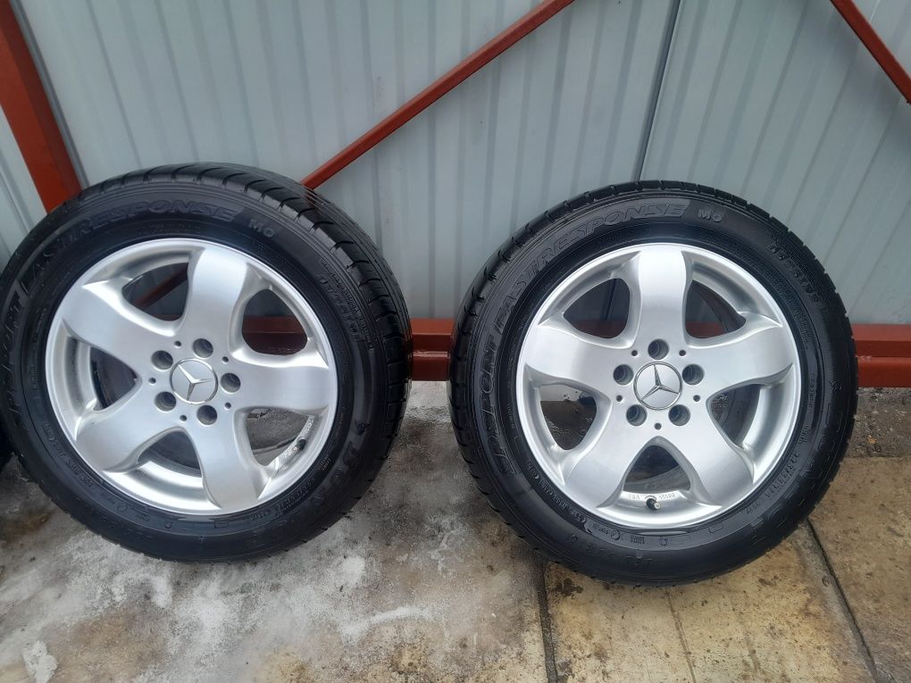 Koła mercedes e klasa 225/55R16 letnie