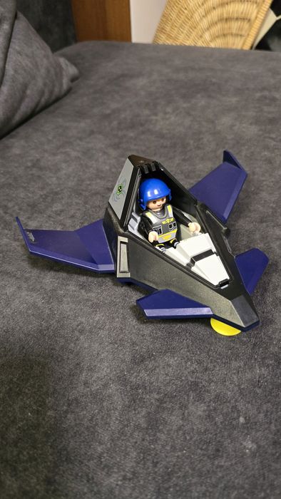 Playmobil Top Agent pojazd i figurka