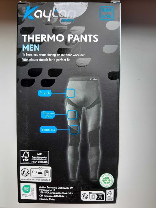 Термобілизна чоловіча легінси підштанники комплекти KAYTAN - S/M, XL