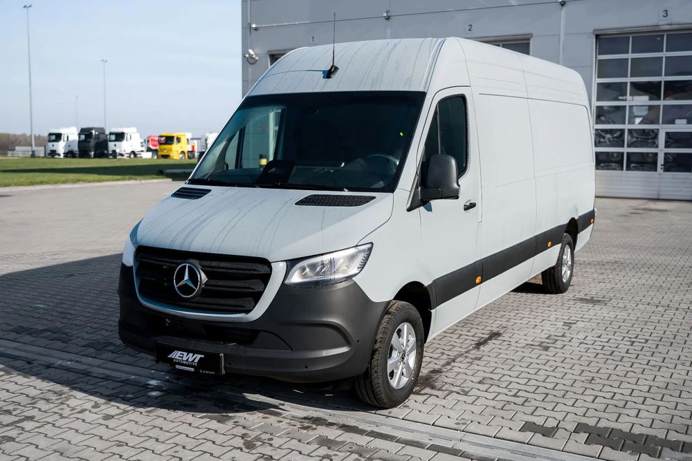 Mercedes-Benz Sprinter 317 Furgon  Mercedes-Benz Sprinter L3H2 317CDI szaro- srebrny7708  Leasing 100%