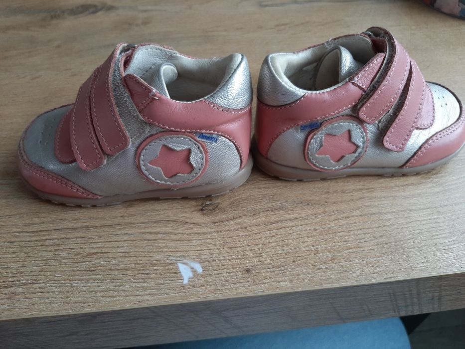 Buty kozaki trzewiki 20 Ameko skórzane skóra