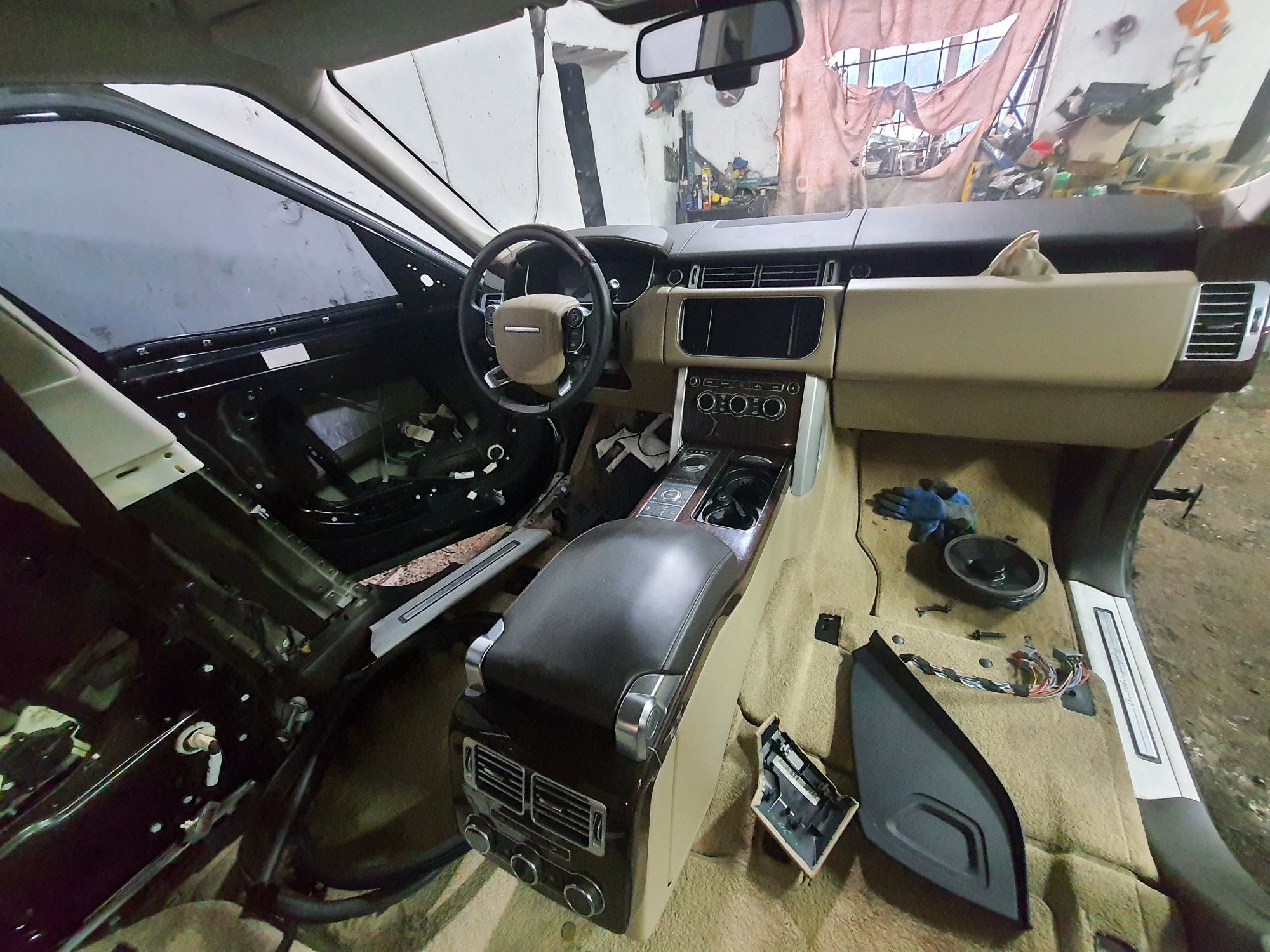Торпеда панель безпека руль консоль airbag range rover l405 рендж рове
