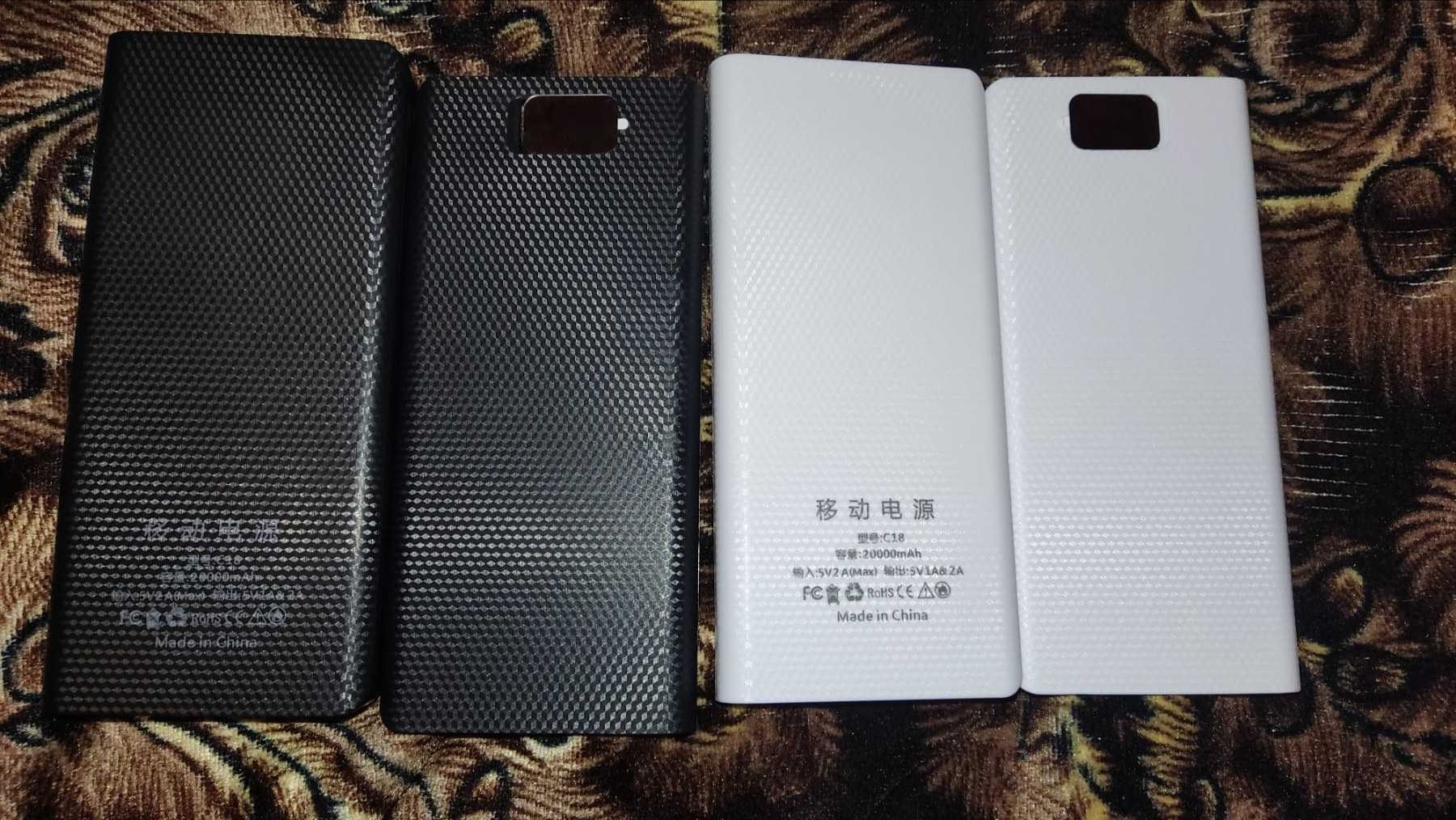 Корпус Power bank x 8, 21 18650 LCD экран,  без аккумуляторов