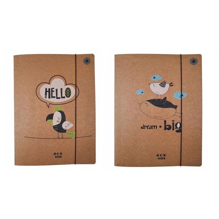 Teczka A4 z gumką Eko Kids (10szt) Ziemia Obiecana folia,322x243 mm