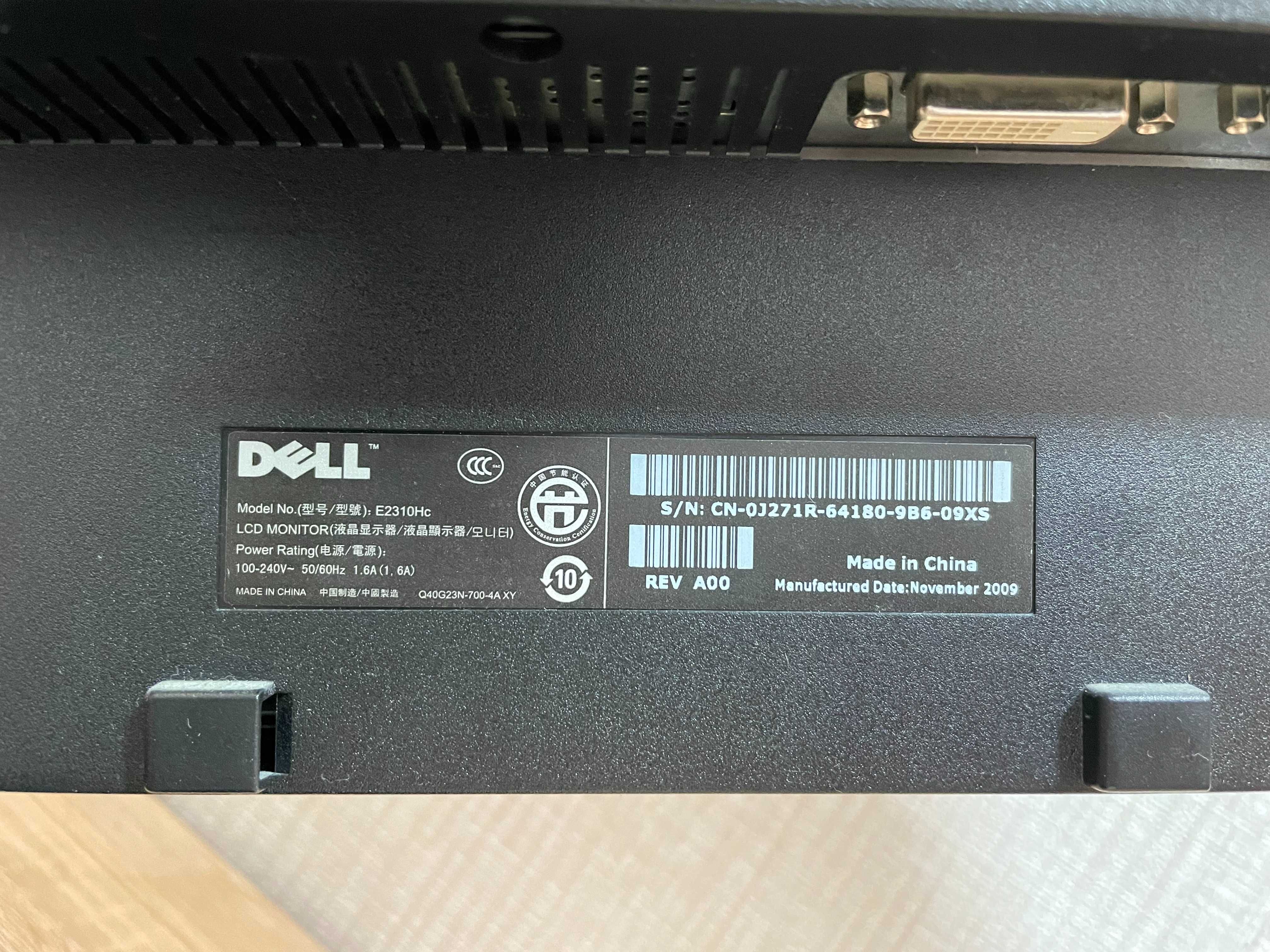 Монітор Dell E2310Hc ідеальний стан. робочий