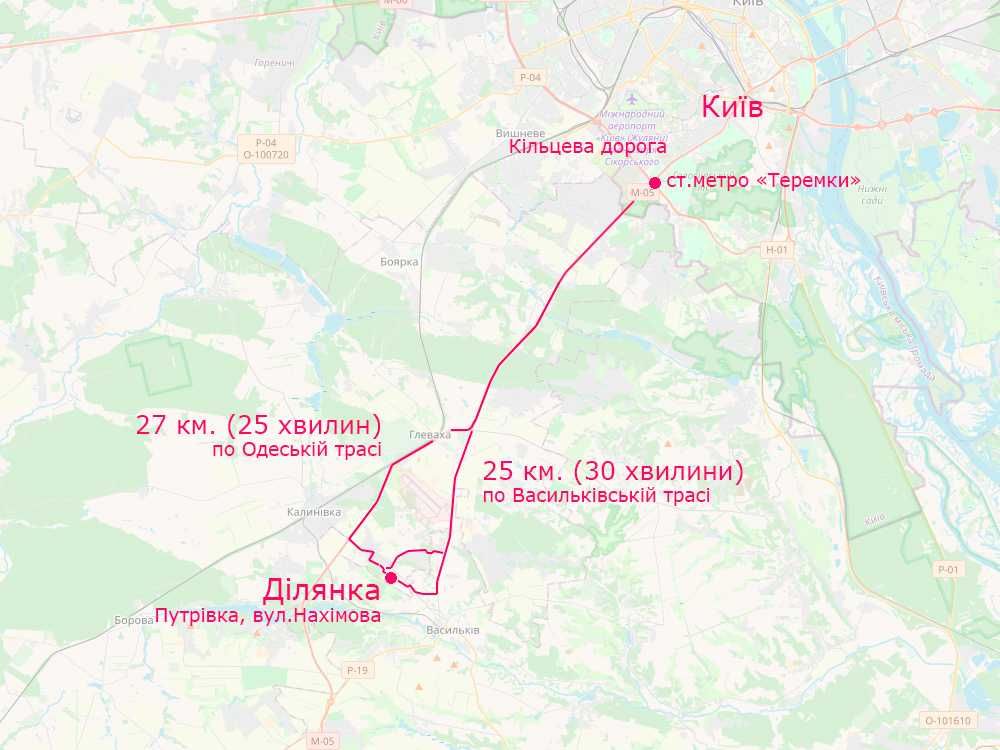 Путрівка 5 га біля Лісу для Котеджного містечка Готові ДПТ ГП