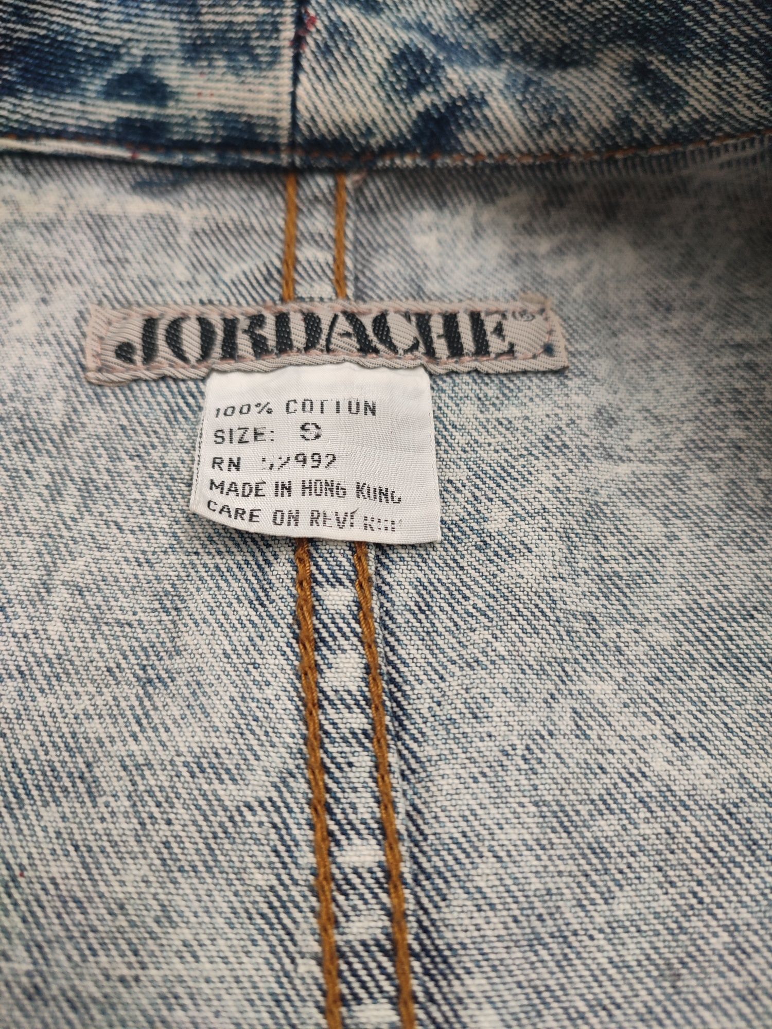 Вінтажна джинсівка  Jordache розписана вручну