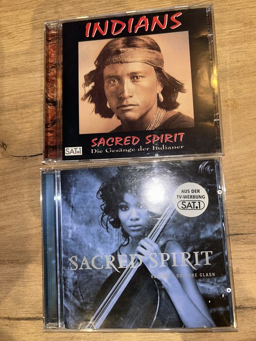 Sacred Spirit 2 płyty CD oryginalne stan bdb cena za komplet