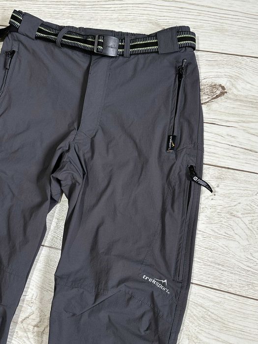 TREKSPORT ZIPPER męskie spodnie trekkingowe turystyczne góry hiking M