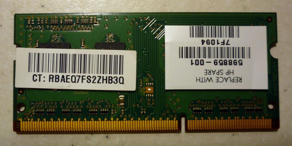 Оперативная память для ноутбука ddr3 1gb