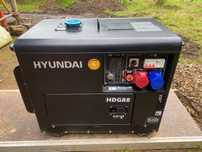 Gerador Diesel, Hyundai HDG88, 7,9KVA