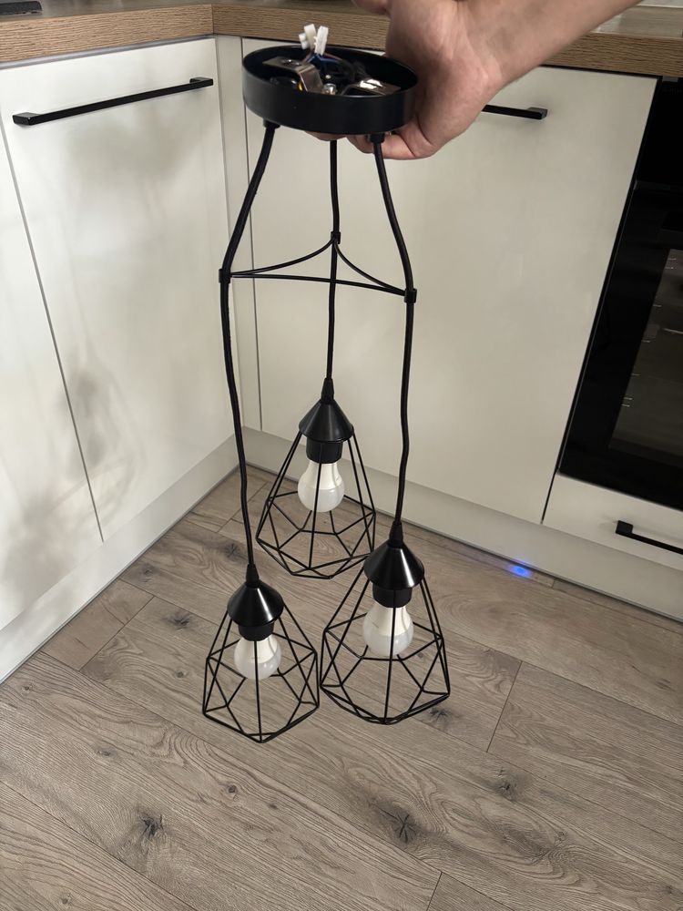 Lampa wisząca czarna