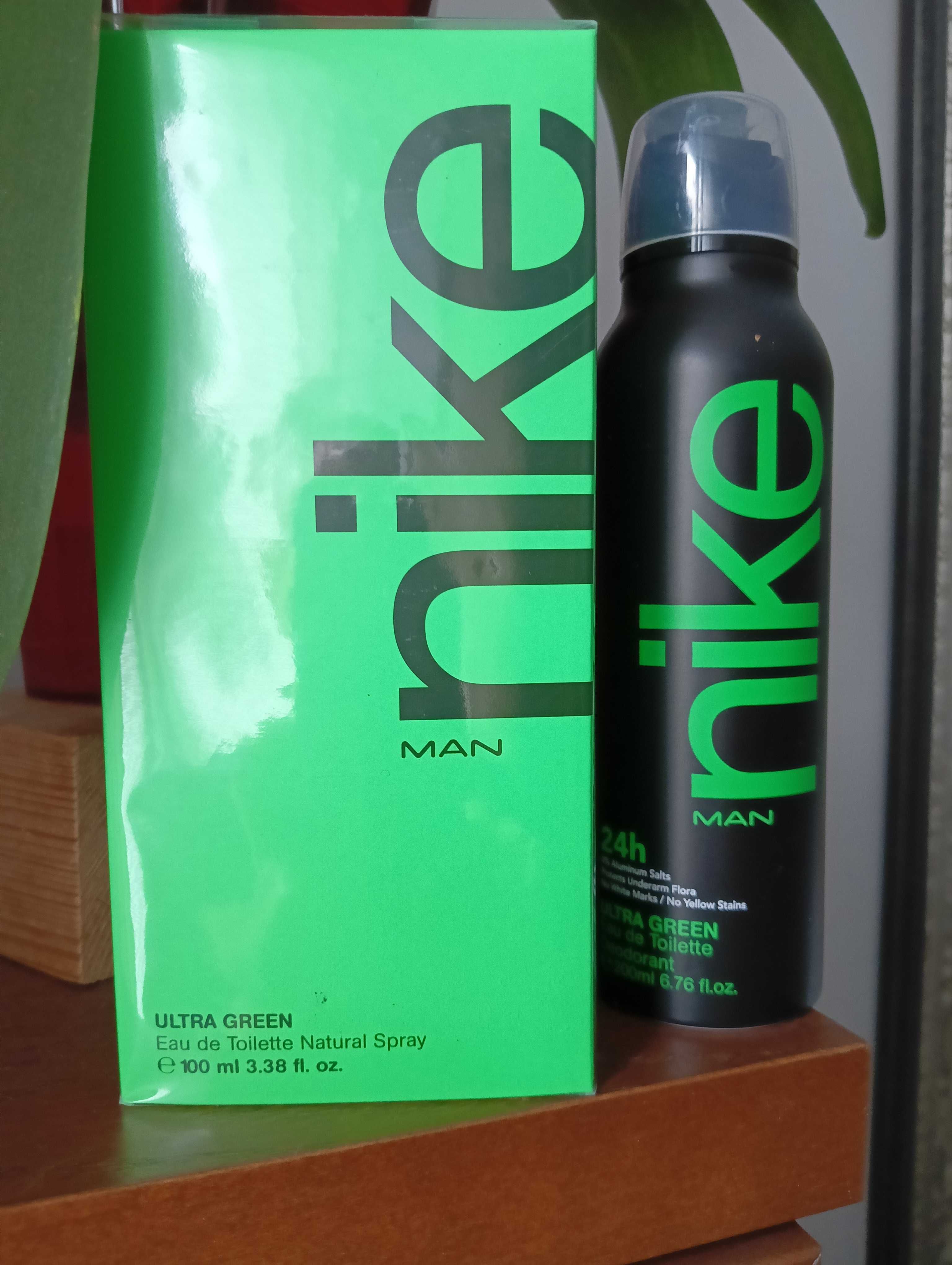 NIKE Man Ultra Green Woda Toaletowa Męska 100ml + dezodorant 150ml