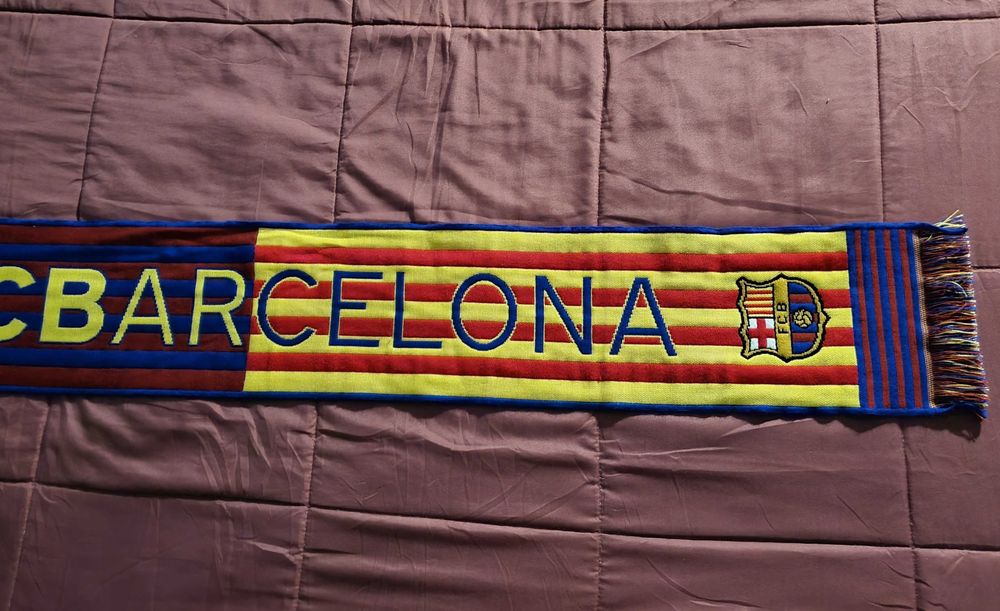 Cachecol do Futbol Club BARCELONA – oficial e original
