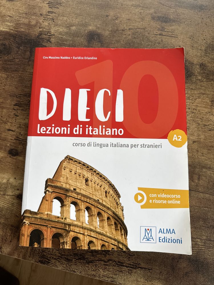 Dieci A2 do nauki języka włoskiego italiano