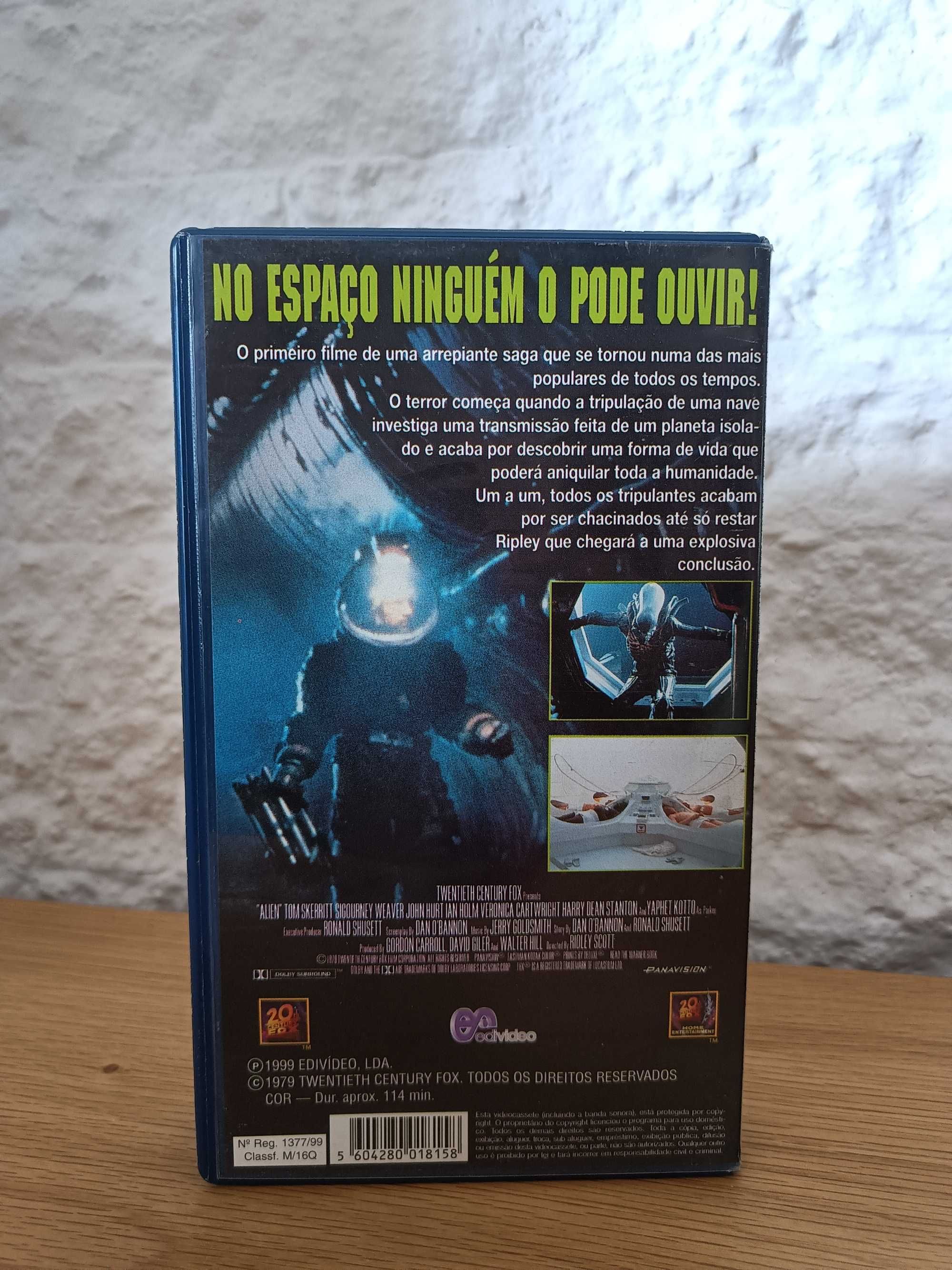 Filme VHS ALIEN O Oitavo Passageiro