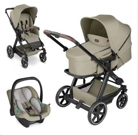 PREMIUM Wózek ABC DESIGN TURBO 4 AIO 3w1 REED, gondola, fotelik,