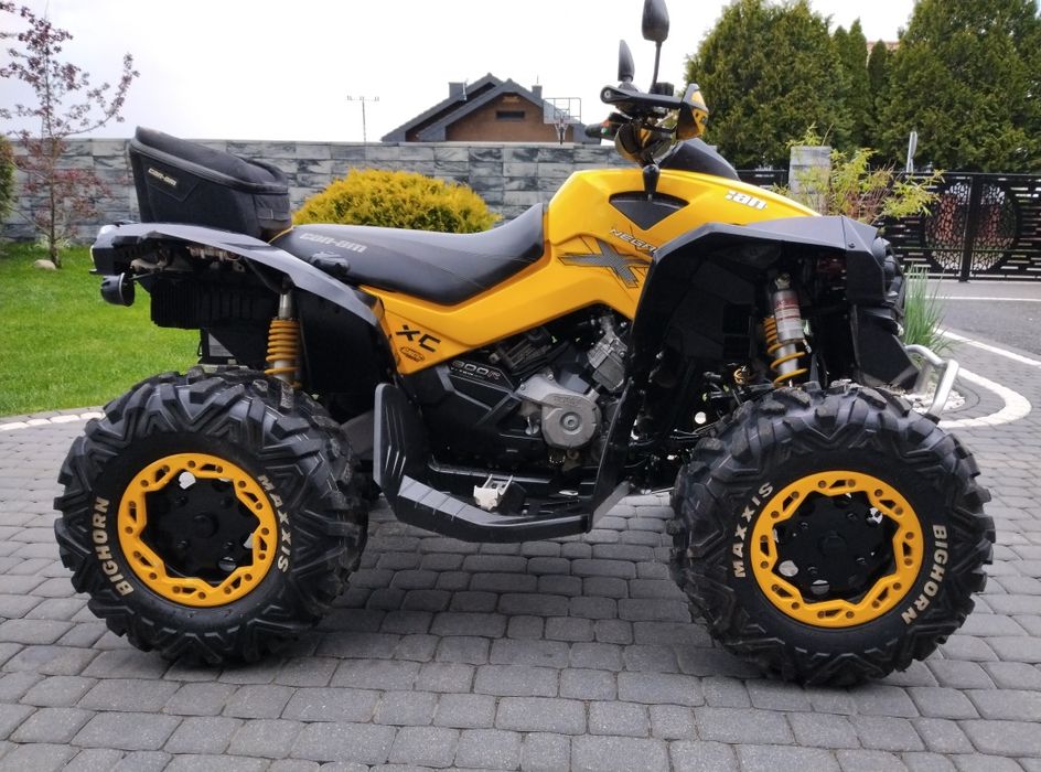 Can Am Renegade 800R XXT 4x4 EPS-Wspomaganie Homologacja