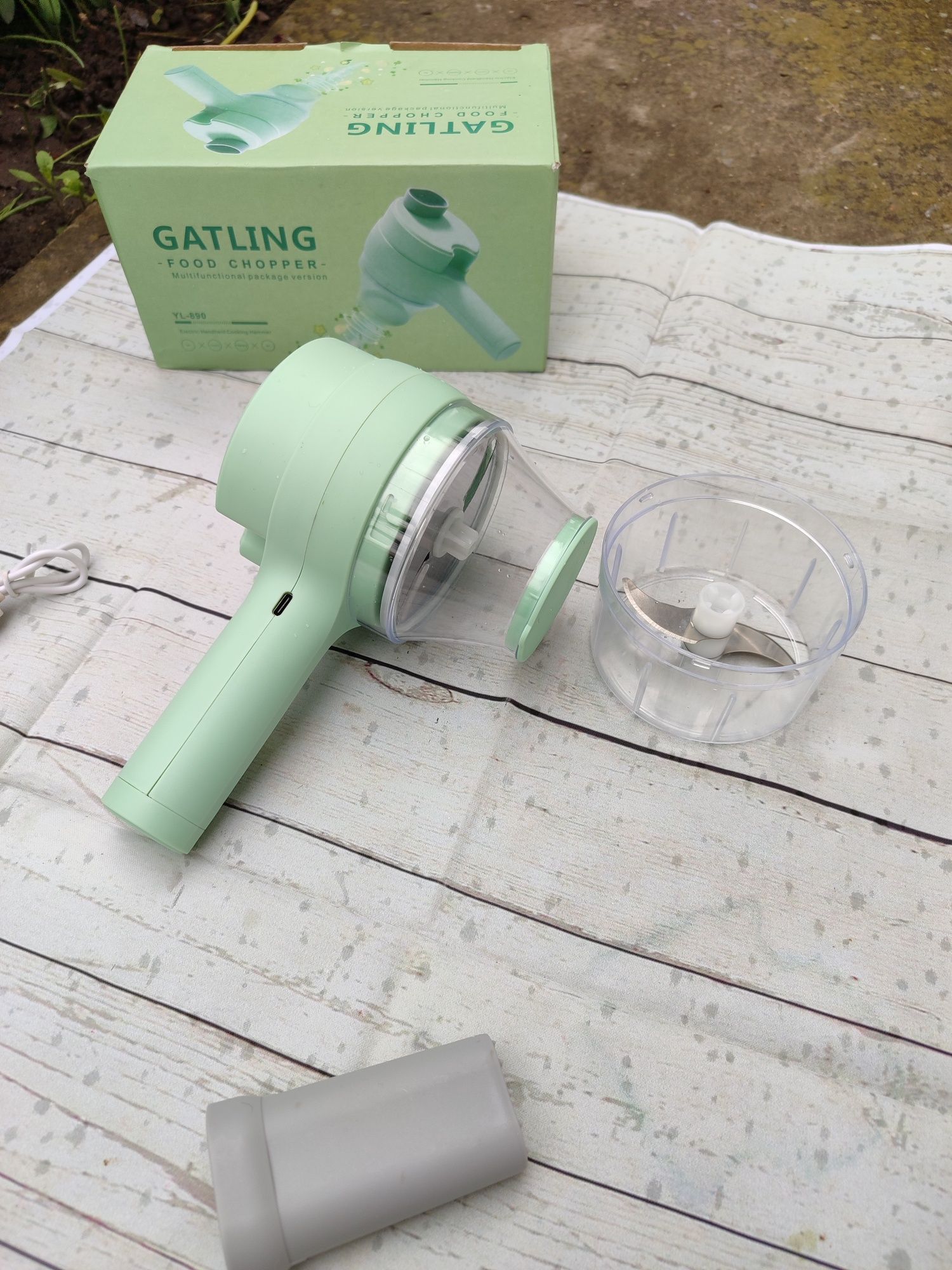 Багатофункціональний електроподрібнювач Gatling  USB
