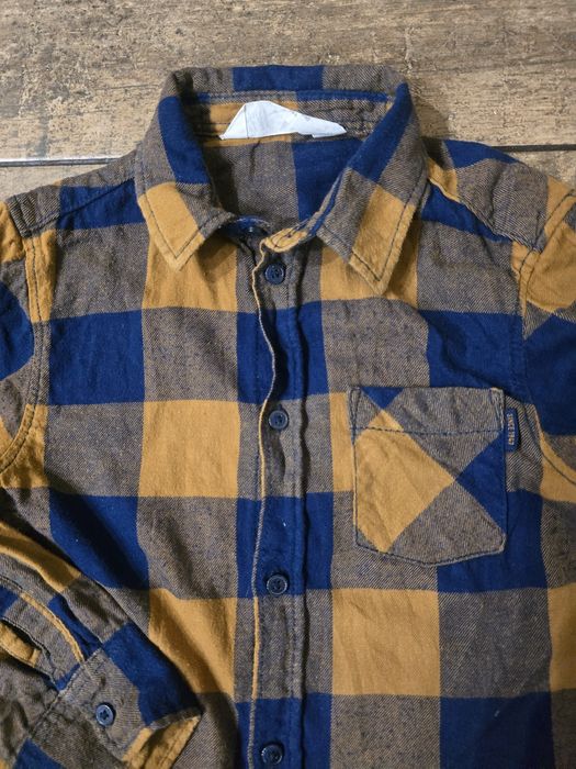 Koszula flanelowa H&M 116 krata