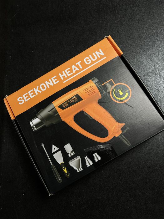 Будівельний фен Seekone 2000W з насадками