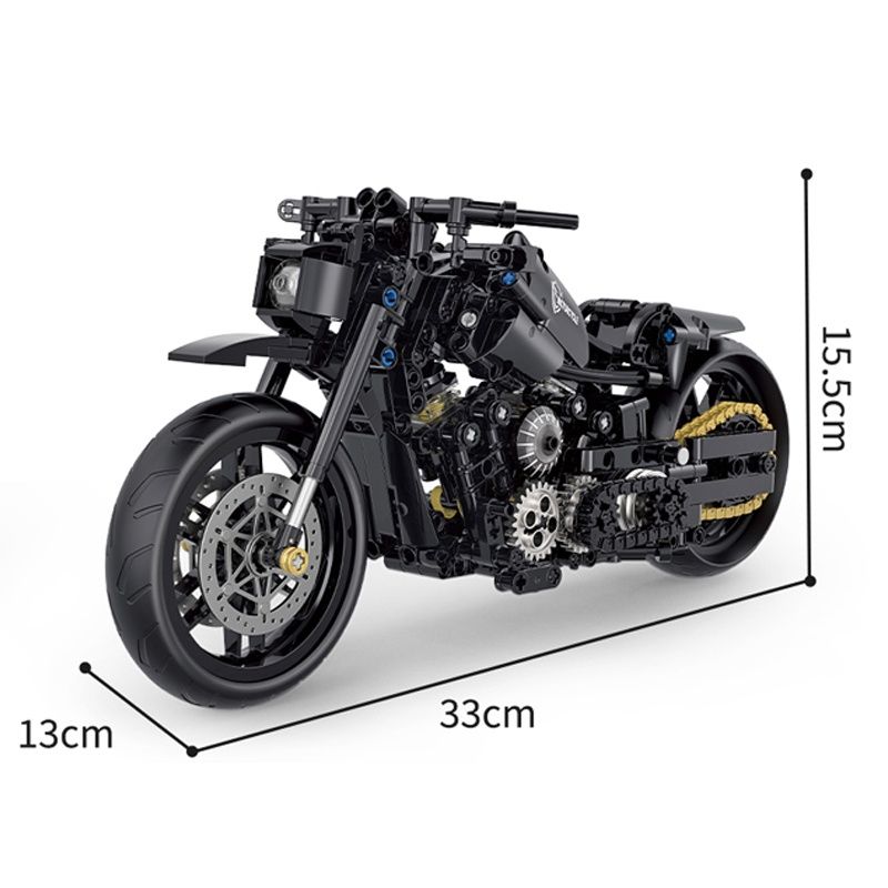 Klocki Motocykl Motor 586 el. Harley Davidson
