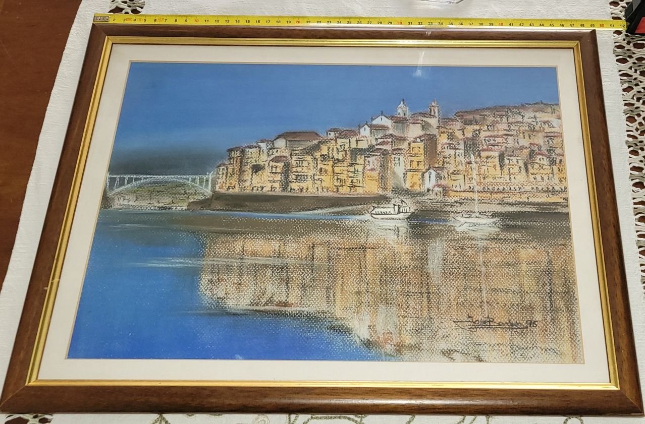 Pintura sobre o Porto - Autor desconhecido