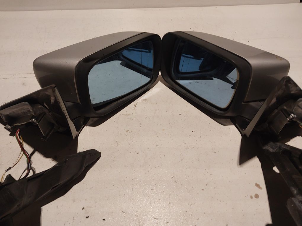 EU 7PIN Bmw e 46 sedan touring lusterko prawe lewe titansilber srebrne