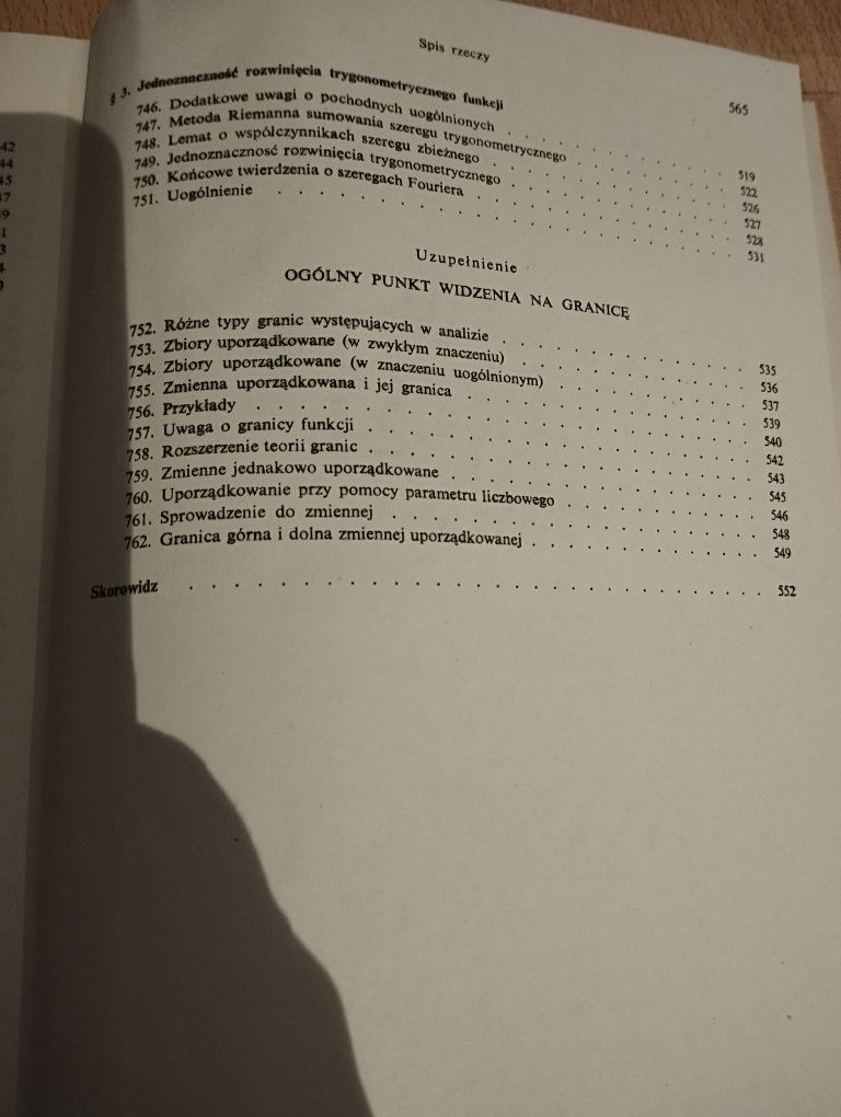 Książka Rachunek różniczkowy i całkowity tom 3