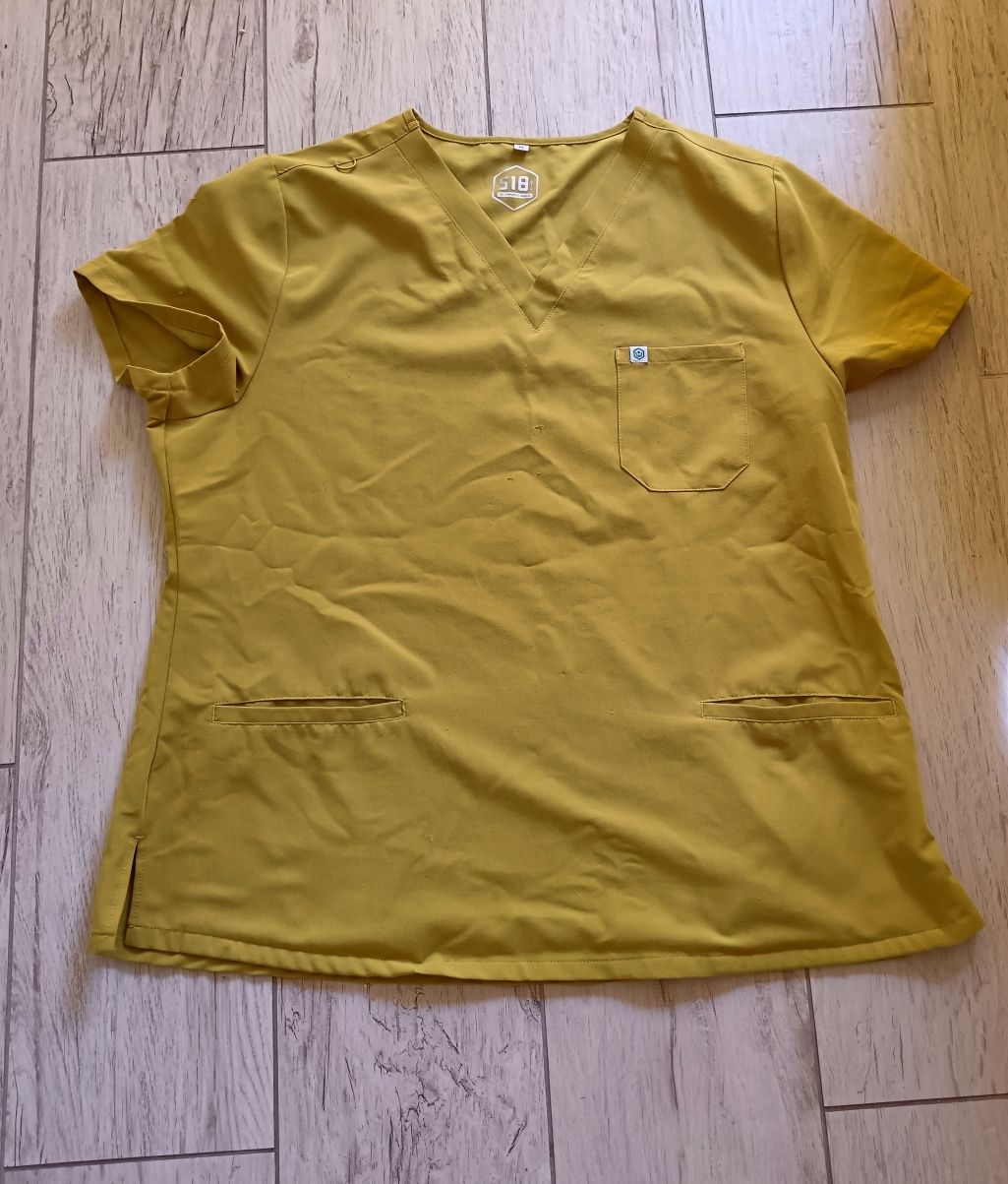 Komplet medyczny, scrubs, używany, XL
