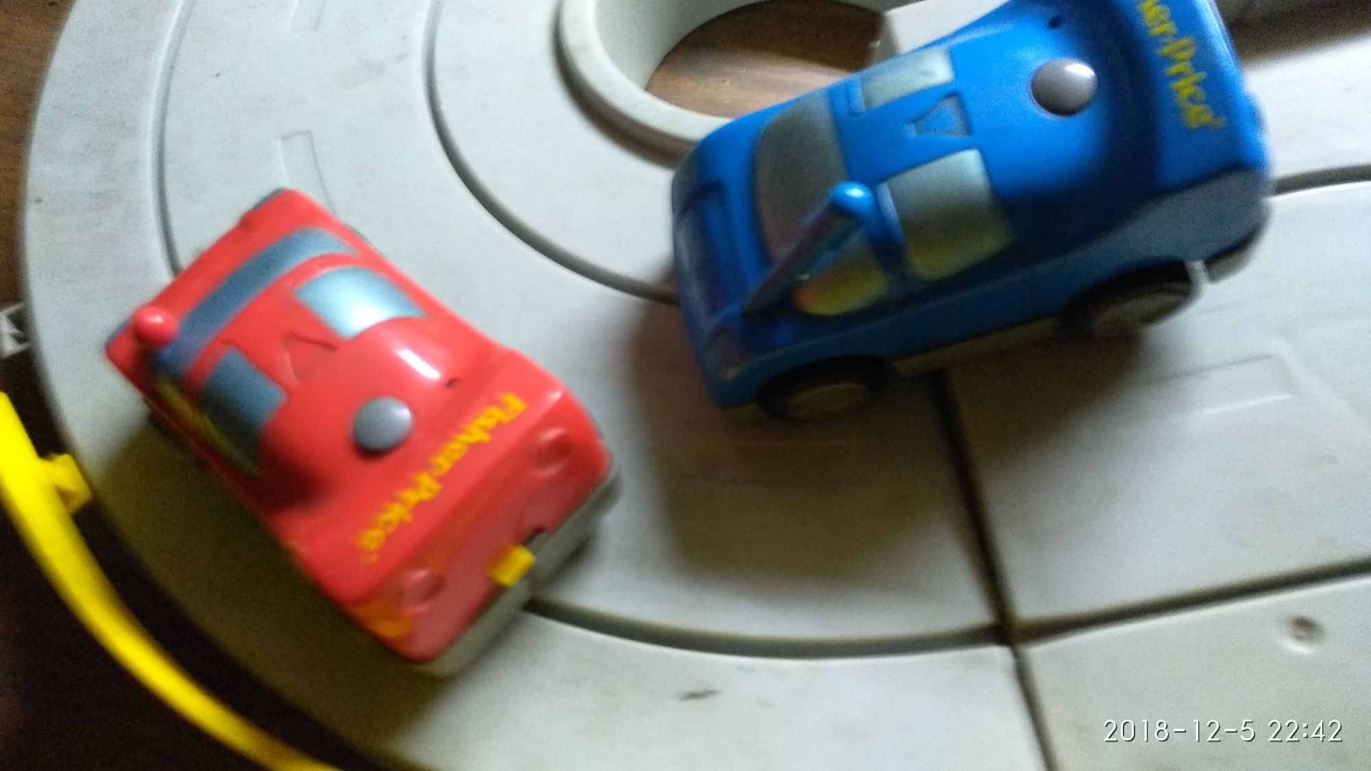 Pista de carros fisher price