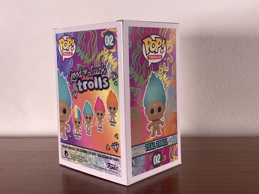 Figurka Funko POP - Teal Troll - Trolls - 02