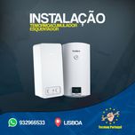 Instalação de termoacumulador e esquentador