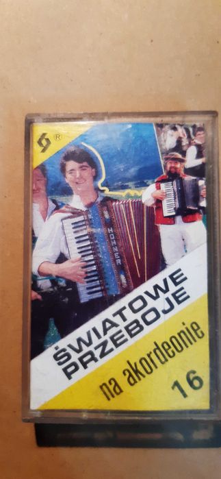 kaseta światowe przeboje na akordeonie