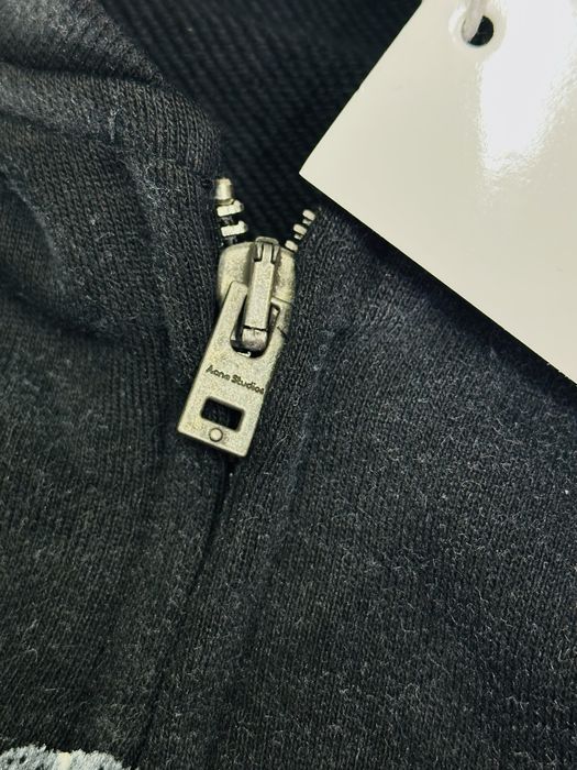 Бомбер худі Acne Studios bomber hoodie washed black balenciaga erd L