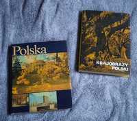 Album "Polska" Giełżyński, "Krajobraz polski" Jarosz książki prl