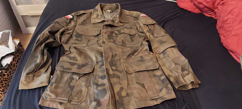 Kompletny ubior wojskowy moro