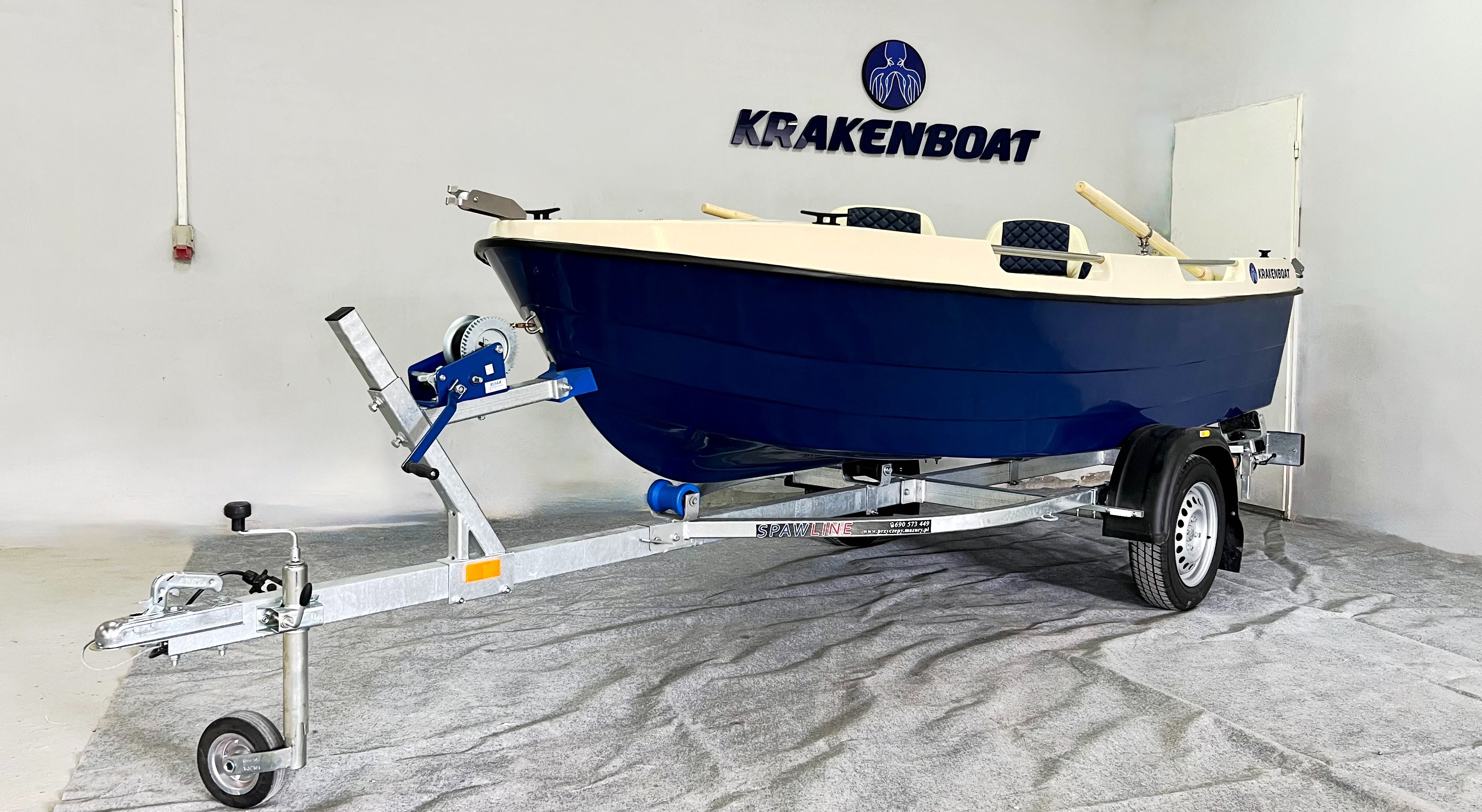 Od 126zł/msc Nowa Łódź łódka Kraken 380 rekreacyjna sportowa wędkarska